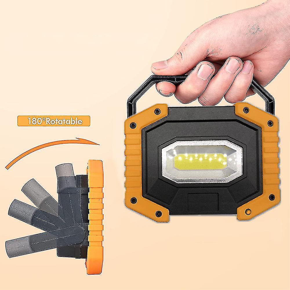 Work Light Rechargeable， Portable Led Work Light Construction Lights