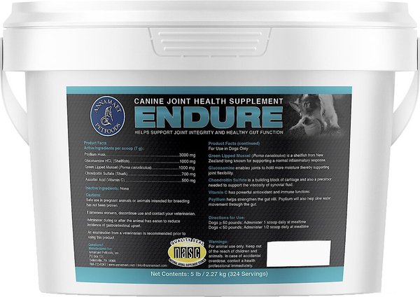 Annamaet Endure Hip and Joint Dog Powder Supplement