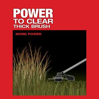 MW M18 FUEL 18V Lithium-Ion Cordless Brushless QUIK-LOK String Grass Trimmer with 0.095 in. x 250 ft. Trimmer Line 2825-20ST-49-16-2713