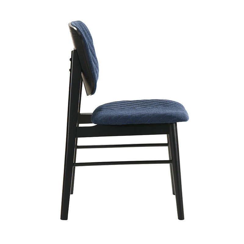 FLEX Dining Chair - Black & Blue