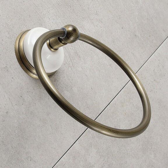 Kingston Brass BA1114AB Victorian Towel Ring  Anti...