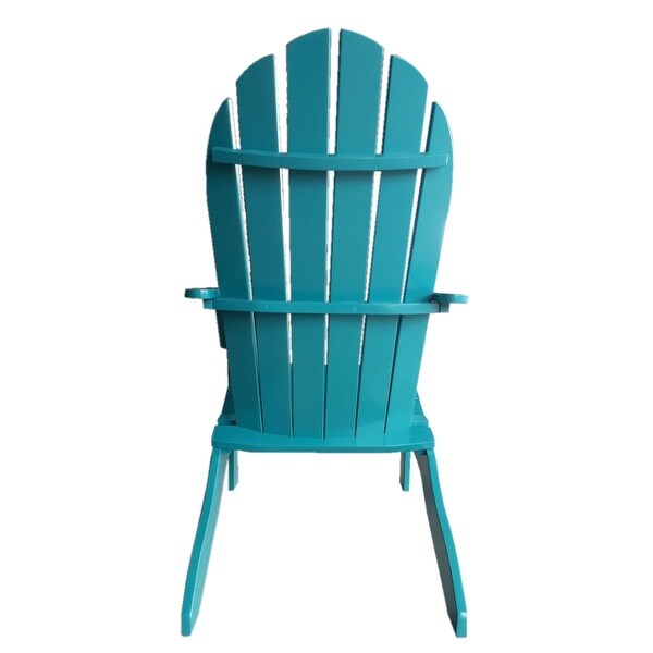 Wood Outdoor Adirondack Chair - Overstock - 36117453