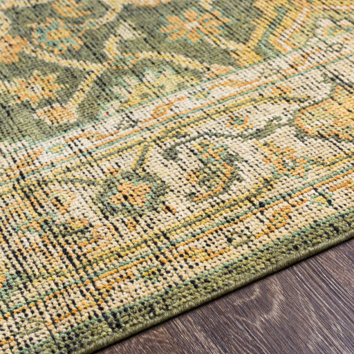 Reign NZ Border Wool Sage Rug