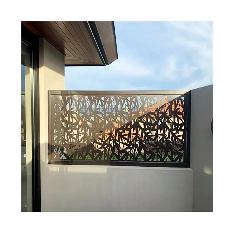 Factory Supply Privacy  Decorative Laser Cut Screen Panels