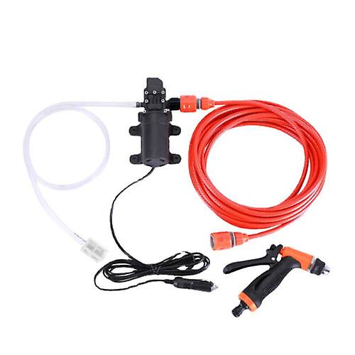 12v Portable High Pressure Car Washer Water Pump Jet Wash Cleaner Hose Van Kit