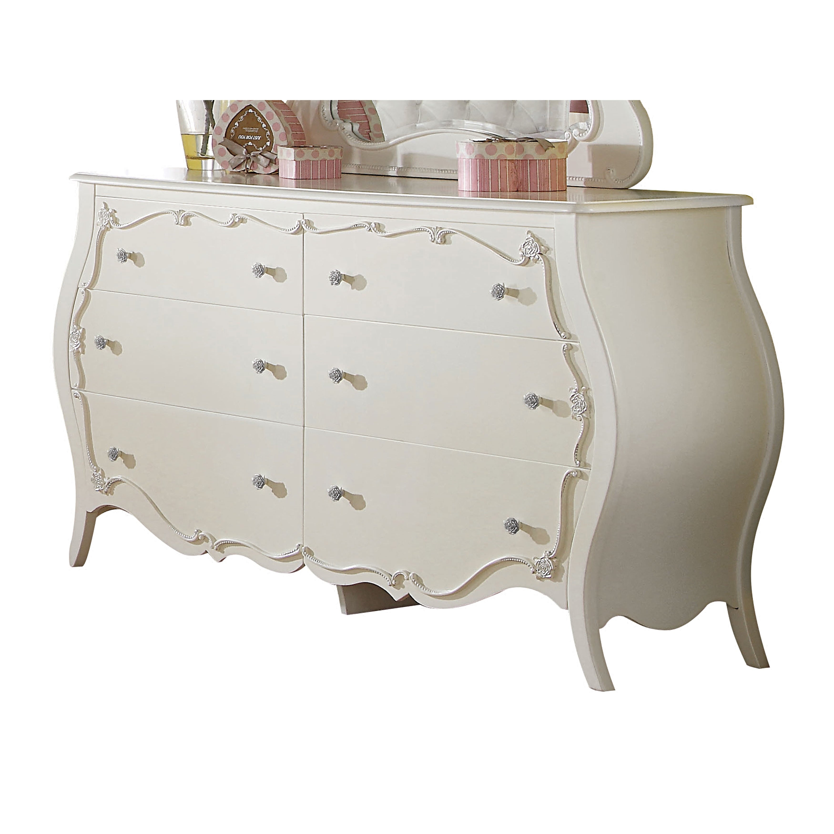 Acme Edalene Dresser, Pearl White