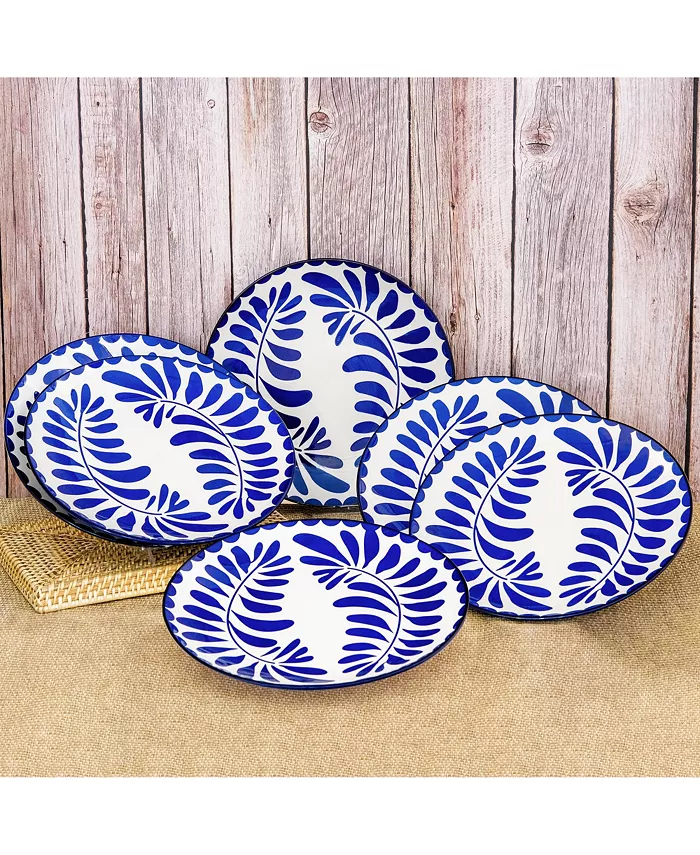 Baum Hope Set Of 6 Dinner Plates