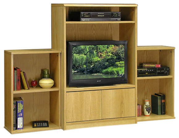 Media Center   Transitional   Entertainment Centers And Tv Stands   by Rush Furniture  Houzz