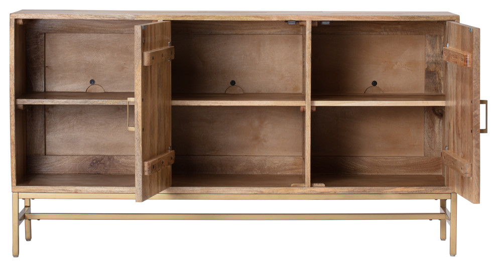 Nimes Media Unit   Transitional   Entertainment Centers And Tv Stands   by MH London  Houzz