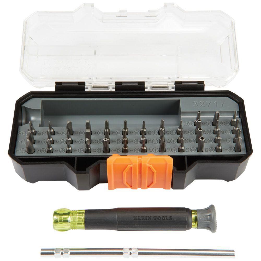 Klein Tools All-in-1 Precision Screwdriver Set with Compact Carrying Case 32717 from Klein Tools