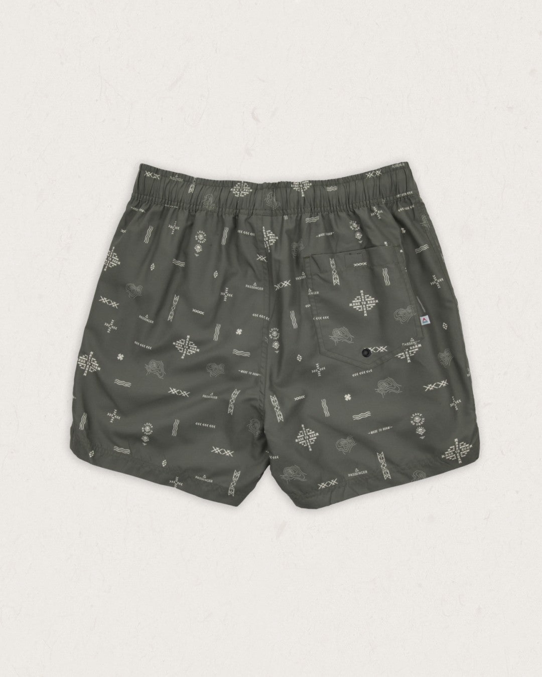 Cali Cargo Swim Short - Olive Made To Roam