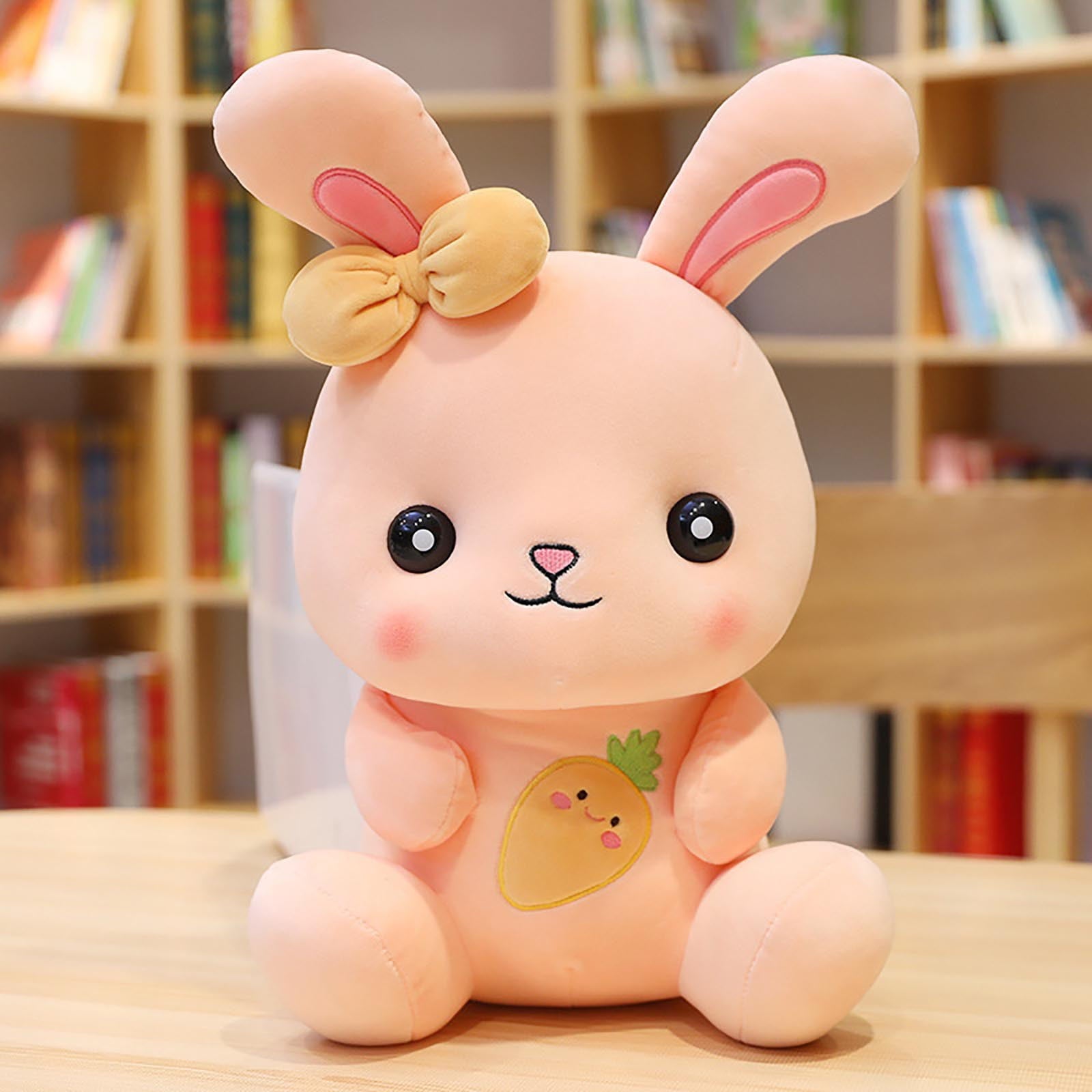 New Cute And Warm Rabbit Pillow Sofa Backrest Plush Toys For Children