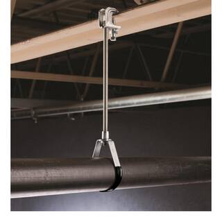 The Plumber's Choice 4 in. Swivel Loop Hanger for Vertical Pipe Support in Plastic Coated Steel 04HSRP