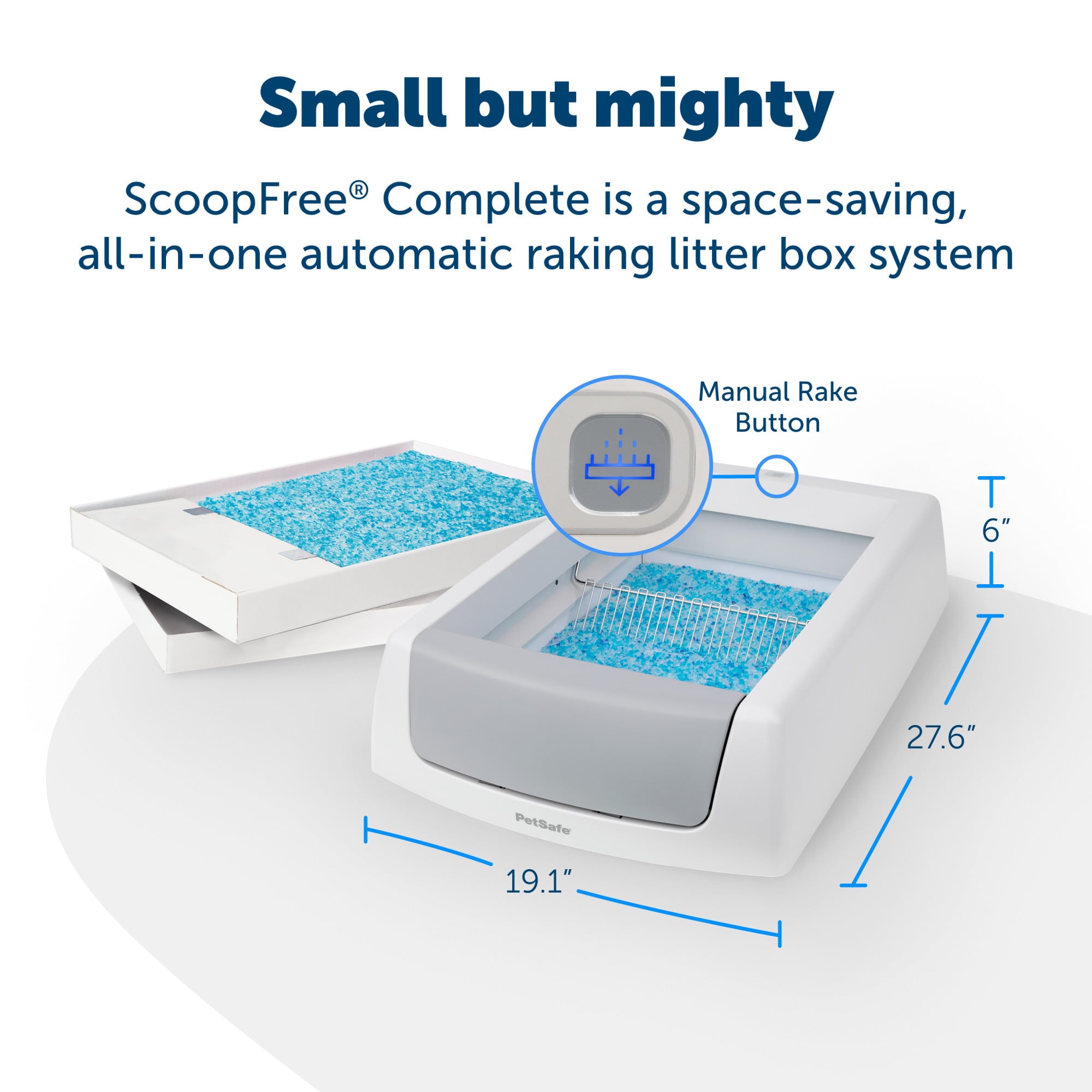 ScoopFree Complete Self-Cleaning Litter Box - No Scooping Required - Unbeatable Odor Control