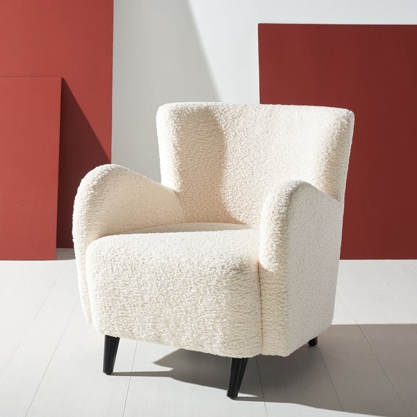 SAFAVIEH Couture Rayanne Mosern Wingback Chair - 28