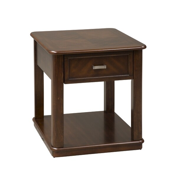 Wallace Dark Toffee End Table