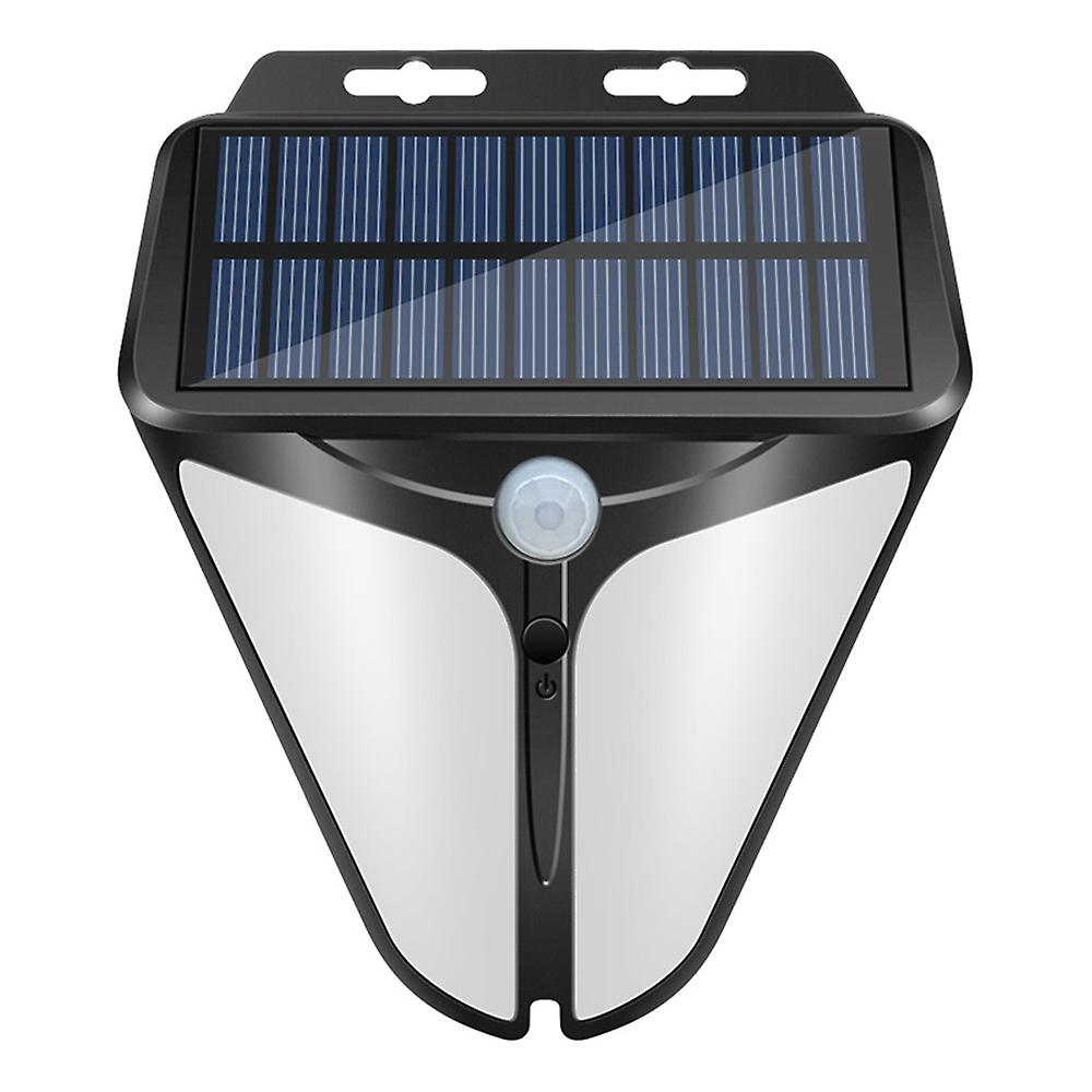 White 31led Solar Powered Light Wall Lamp Motion Sensor Light Human Body Induction Lamp Ip65 Water-resistant Outdoor Lighting For Pathway Patio Path Y