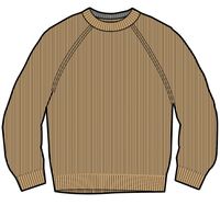 Offshore Recycled Knitted Jumper - Sand