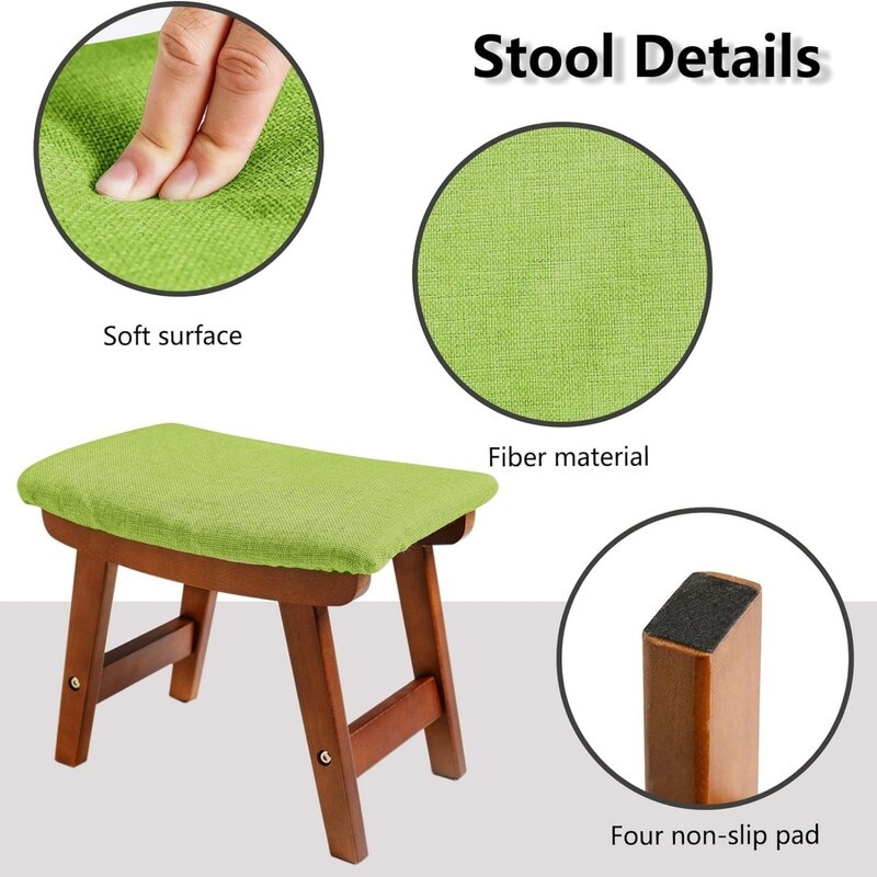 Small Foot Stools(Walnut Legs)