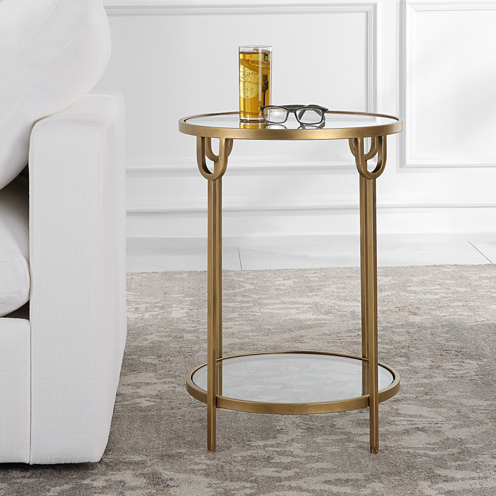 24 quotTiered Side Table   Contemporary   Side Tables And End Tables   by Uttermost  Houzz