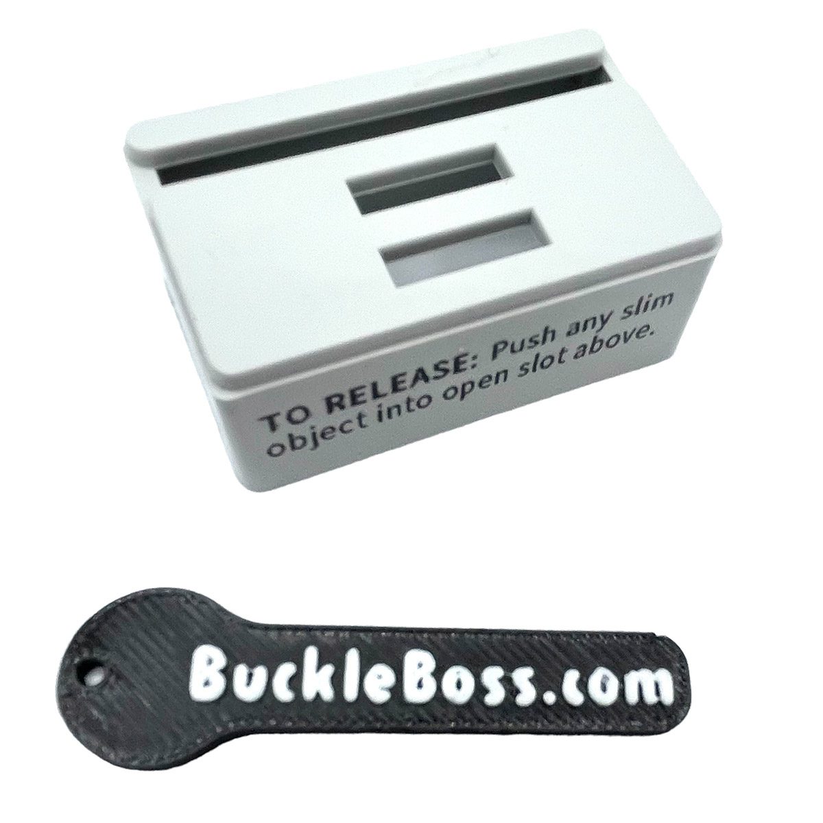 Buckle Boss Original Classic Seat Belt Lock | Original Seat Belt Guard Made with Strong ABS Plastic | Preventing Passengers from Unbuckling Their Seat Belts