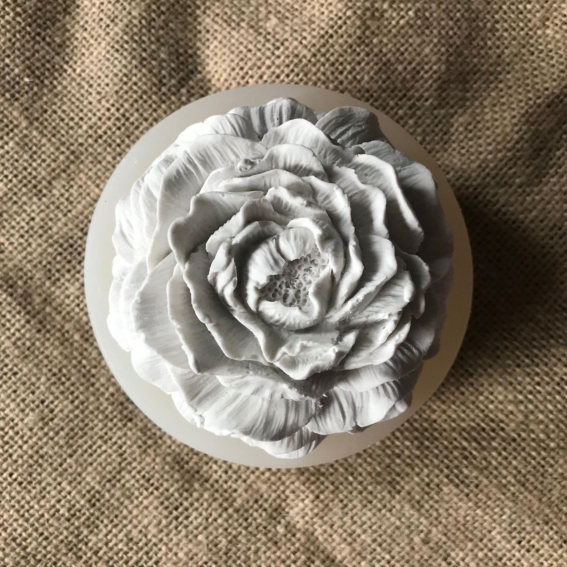 Large Peony Flower Shape Cake Mold - 2pcs