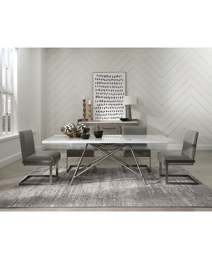 Furniture Coral 5-Pc Dining Set (Rectangular Table + 4 Side chairs)