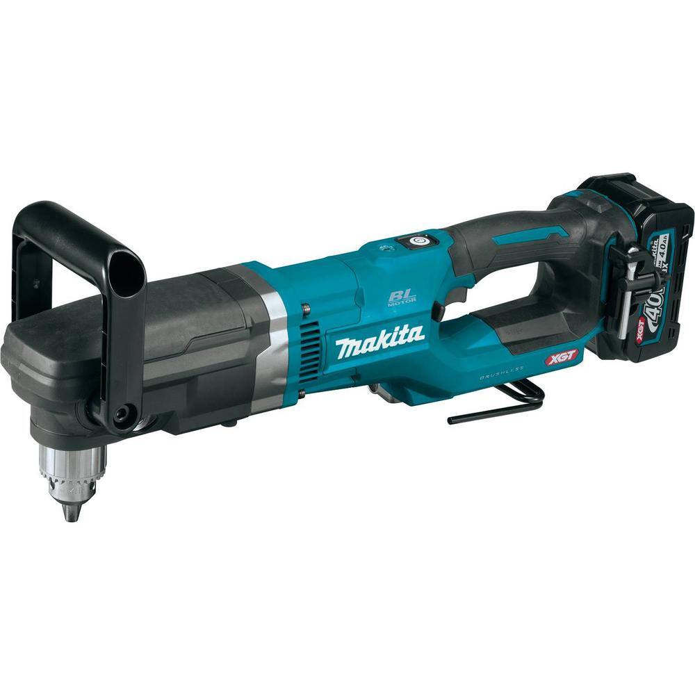 Makita 40V max XGT Brushless Cordless 12 in. Right Angle Drill Kit (4.0Ah) GAD01M1