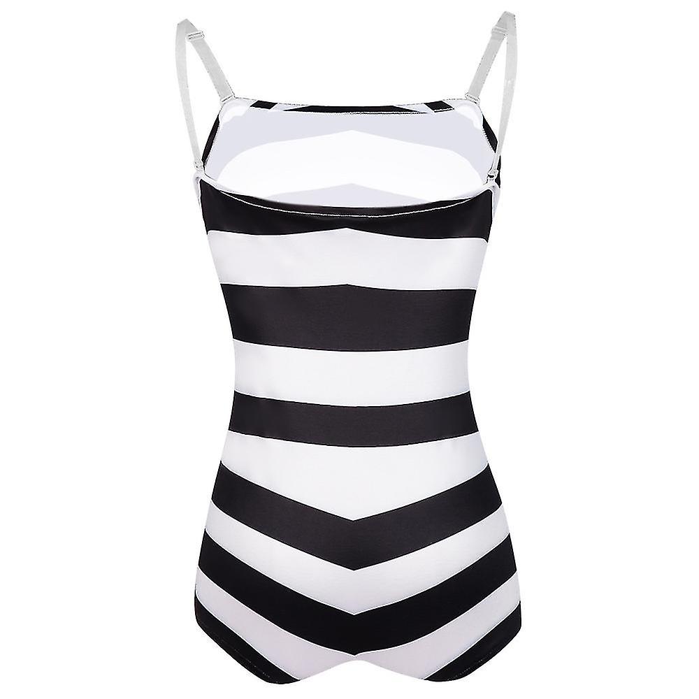 Barbie Heroine Black And White Swimsuit Cos Clothing Barbie Beach Halloween Cosplay