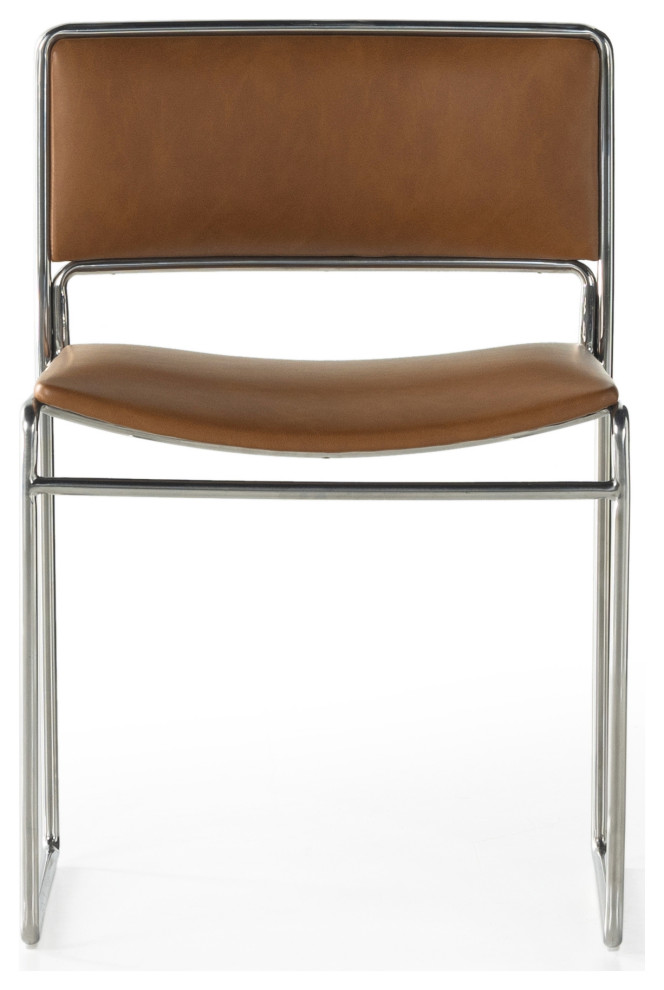 Donato Dining Chair  Sierra Butterscotch   Contemporary   Dining Chairs   by Four Hands  Houzz