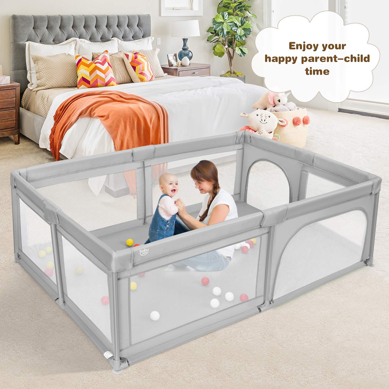 Costzon Baby Playpen for Toddler