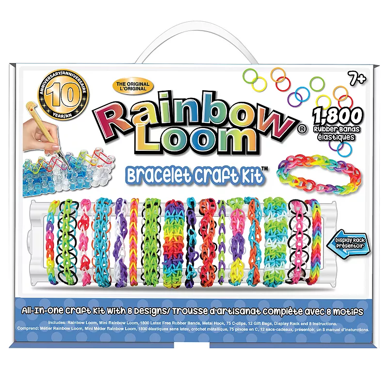 Rainbow Loom Bracelet Making Craft Kit