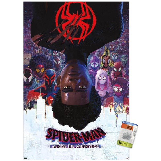 Trends International Marvel Spider man Across The Spider verse Official One Sheet Unframed Wall Poster Prints