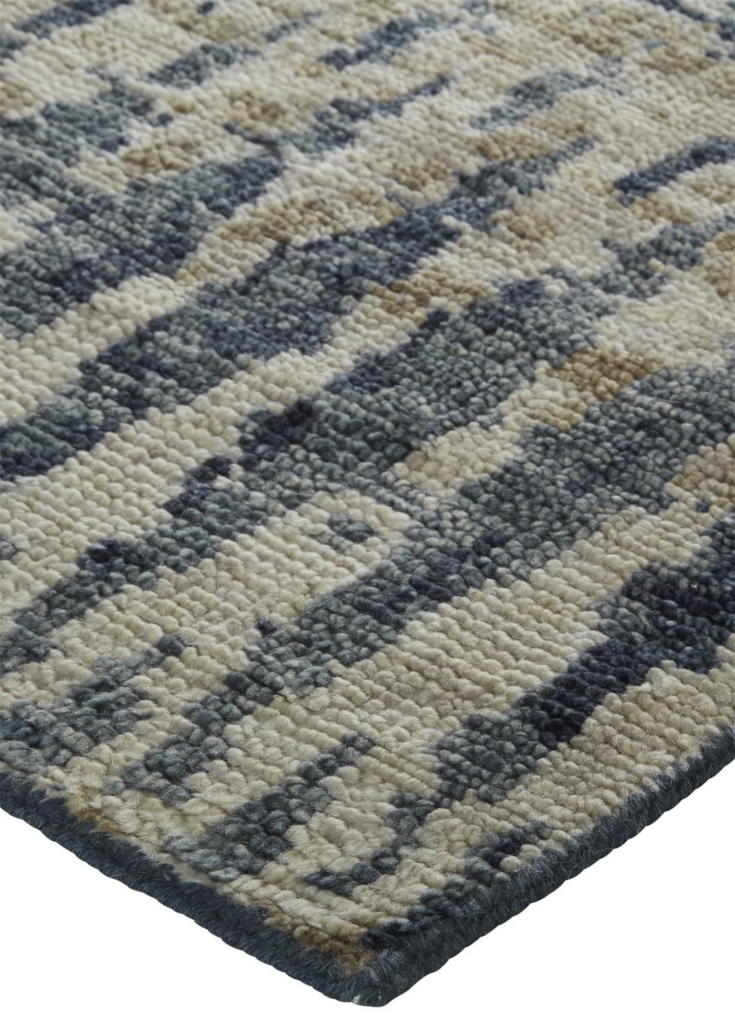 Scottsdale Blue and Beige Rug by BD Fine