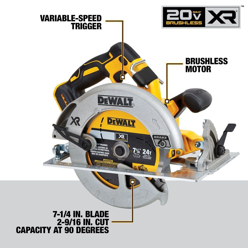 DEWALT 20V MAX 6 Tool Combo Kit Brushless Cordless DCK675D2 from DEWALT