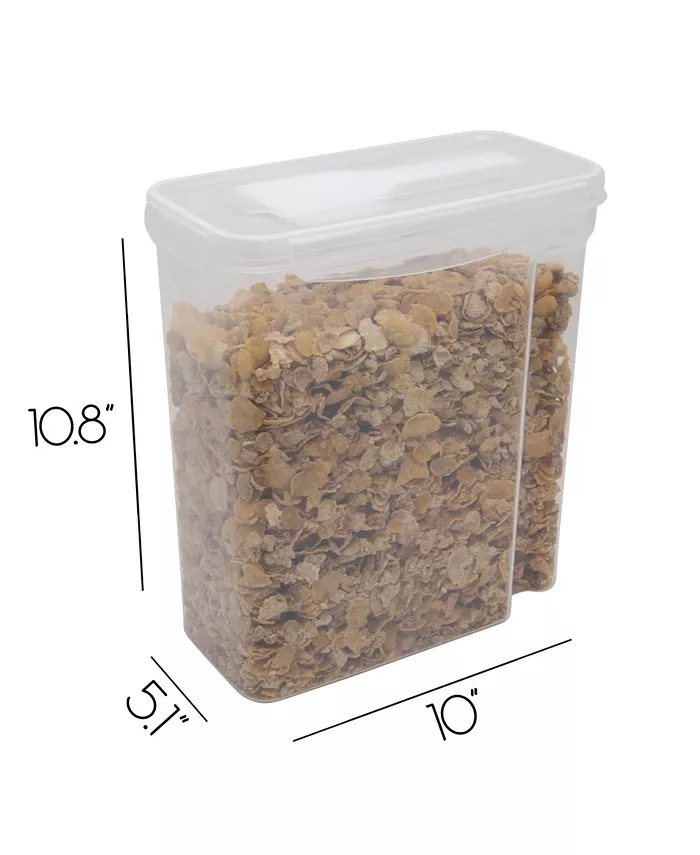 Kitchen Details Large Size Airtight Cereal Container with Scooper