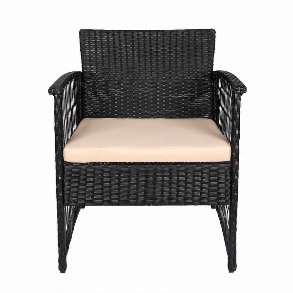 Heritage Outdoor 3piece Wicker Bistro Patio Set