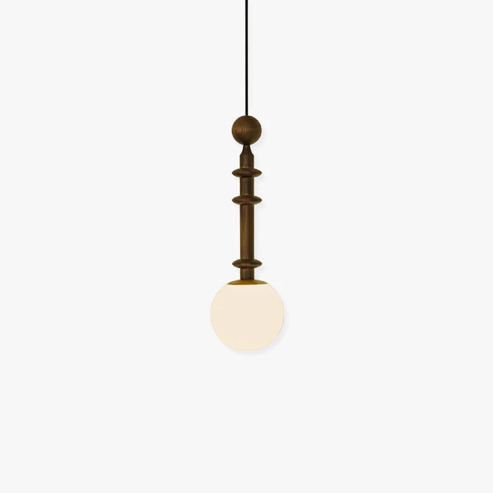 Roman Column Small Pendant Light