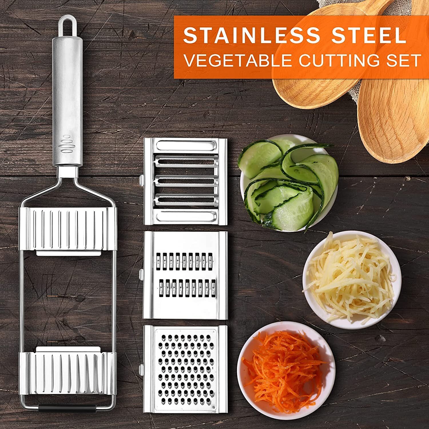 (🎅Early Christmas Hot Sale)Multi-Purpose Vegetable Slicer Cuts Set(Buy 2 Free Shipping)