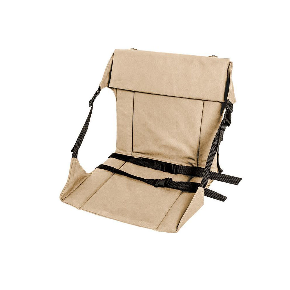 Natural Canvas Canoe and Camp Chair With Pouch ;