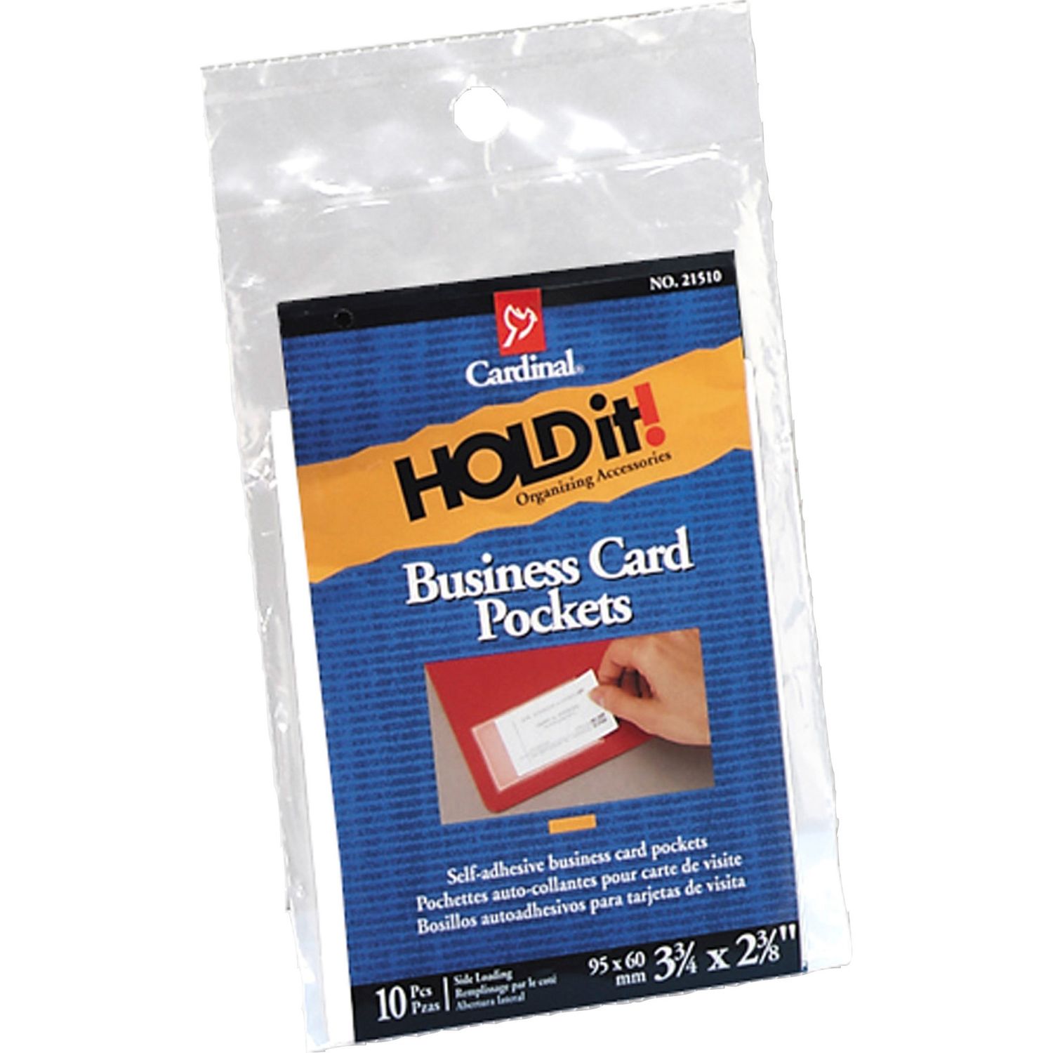 HOLDit! Business Card Pockets by TOPS Products CRD21510