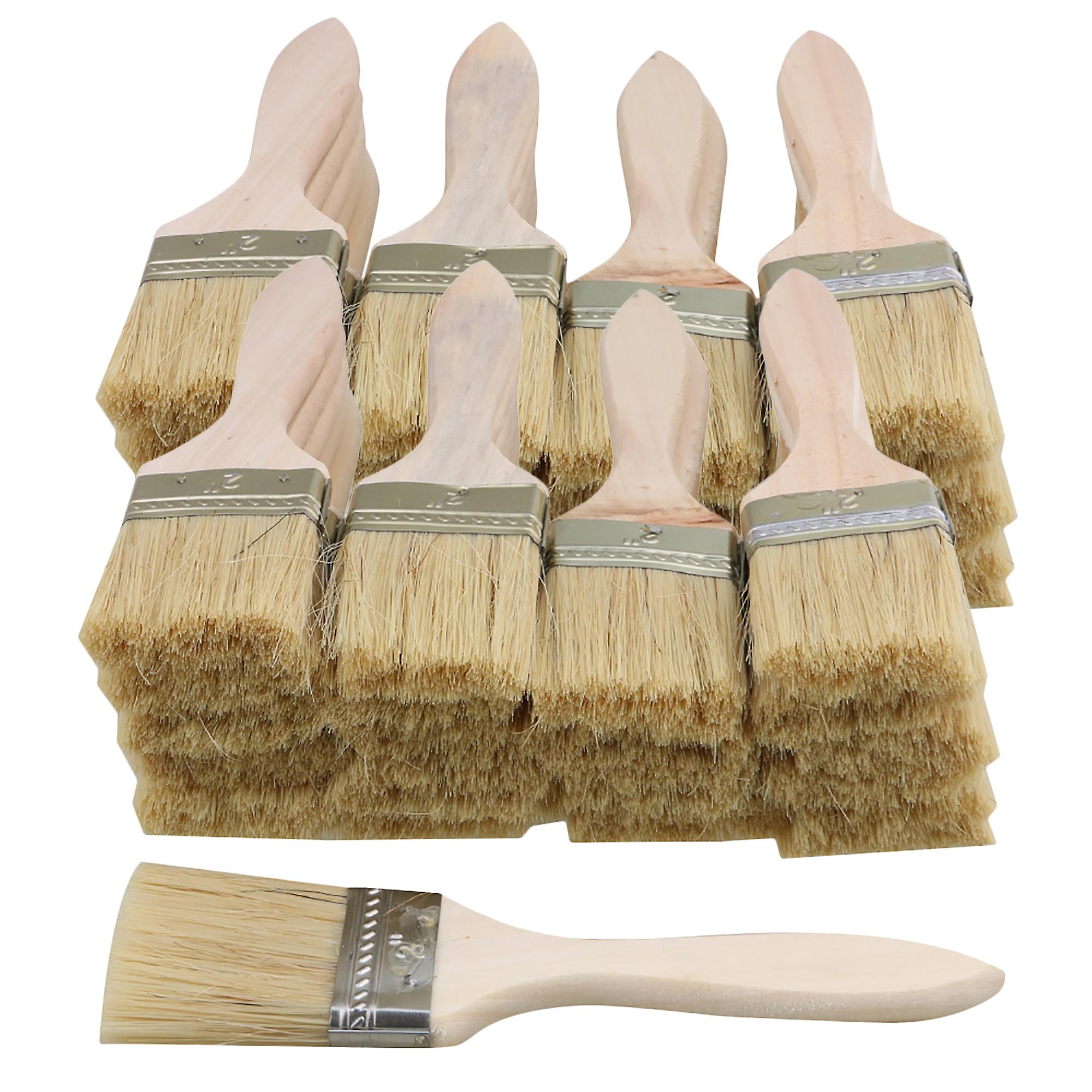 Wood Handle Chip Brush Painting Supplies Tools for Wall Paint