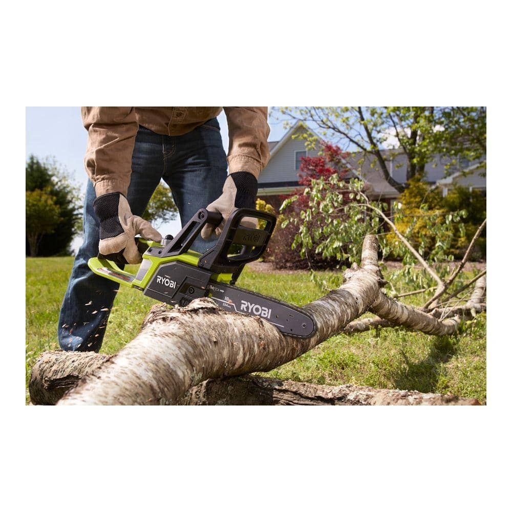 RYOBI ONE 18V 10 in Battery Chainsaw