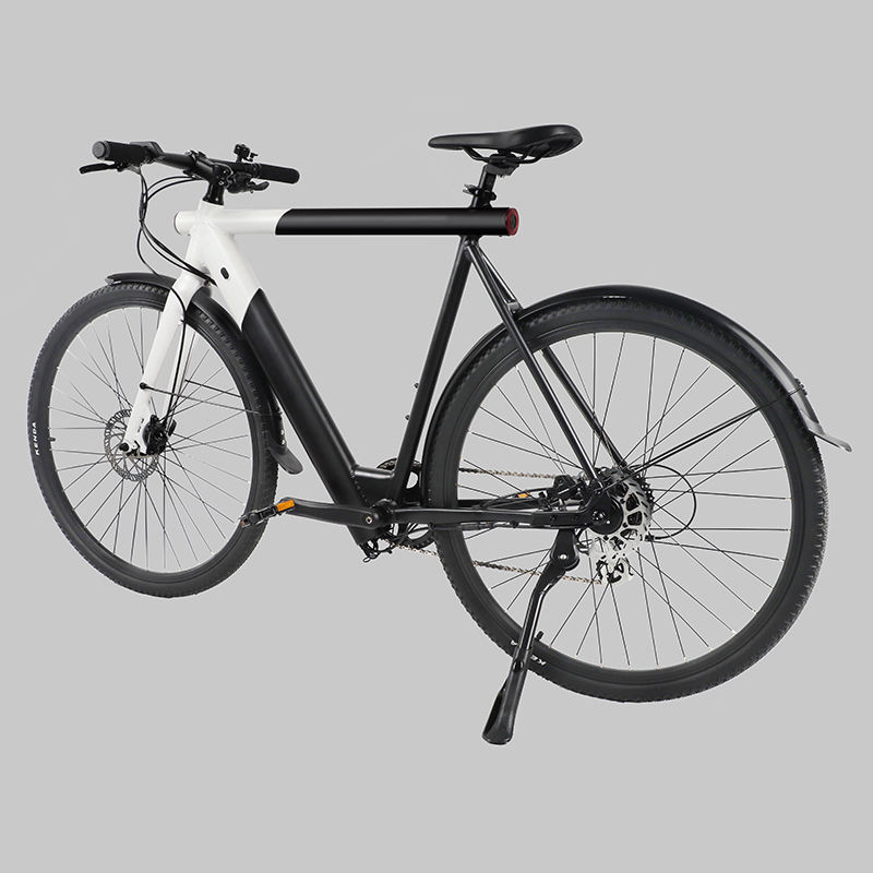 New vanmoof style cheap electric battery sports alloy frame rear hub motor cycle hot selling electric city lady's bike bafang