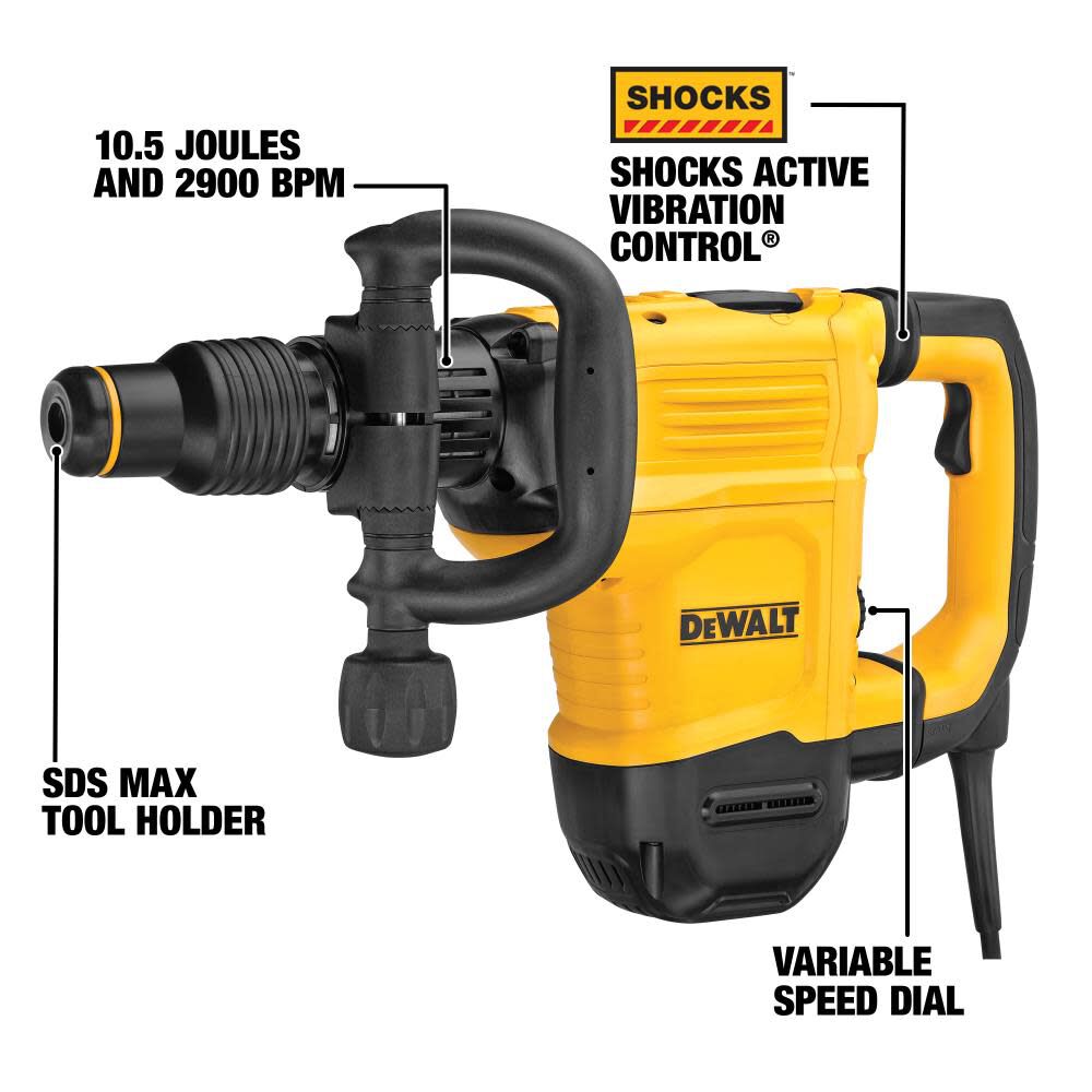 DW 16 Lbs. SDS MAX Chipping Hammer Kit D25832K from DW