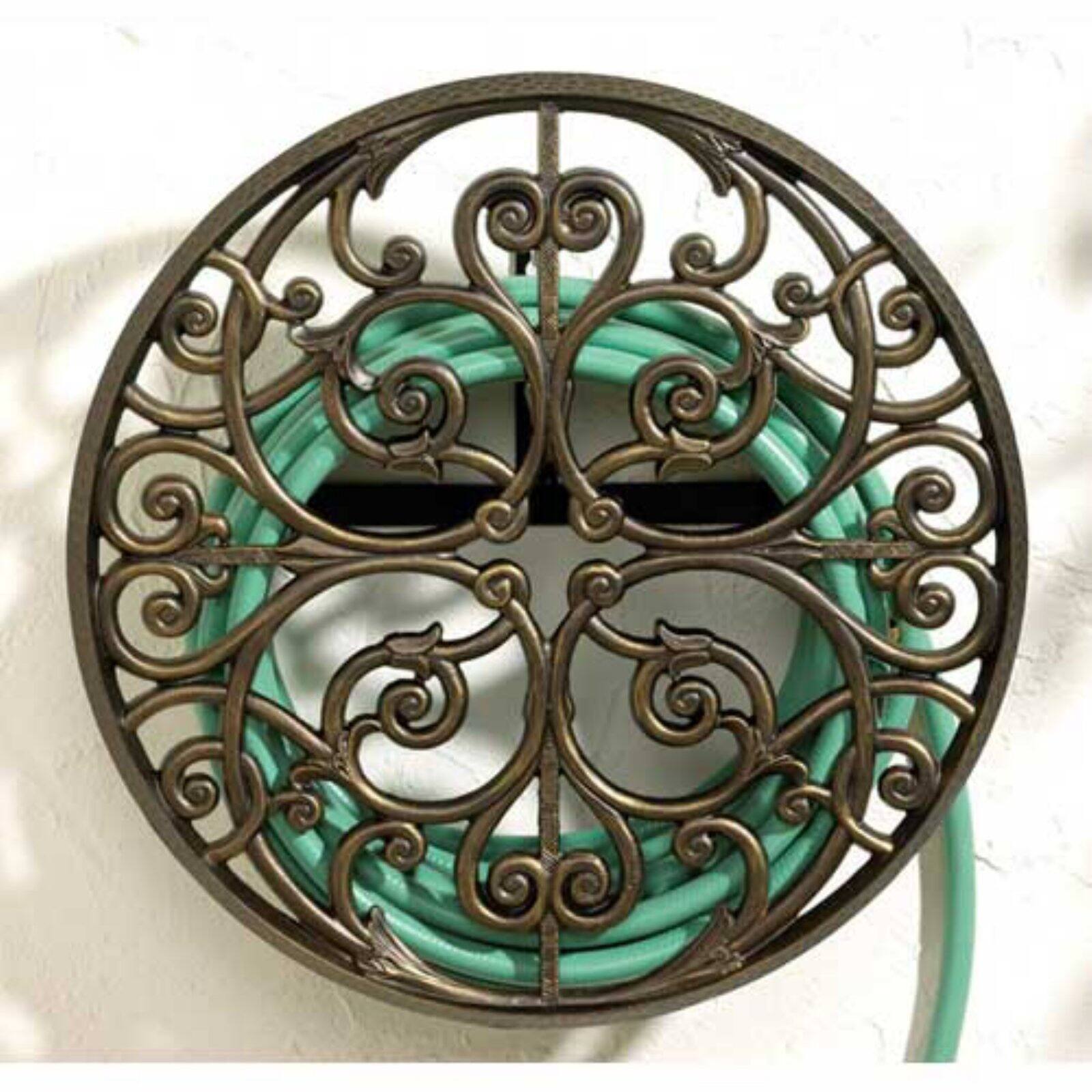 Whitehall Products 00620 Perrault Garden Hose Holder - French Bronze