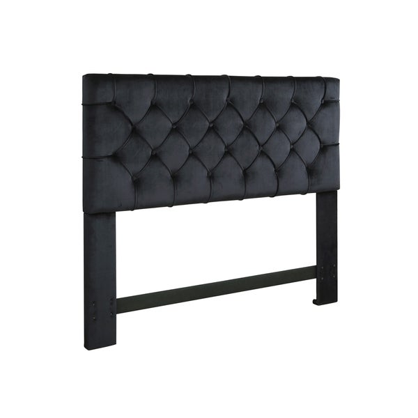 Chic Home Emer Velvet Upholstered Diamond-tufted Headboard - - 21529728