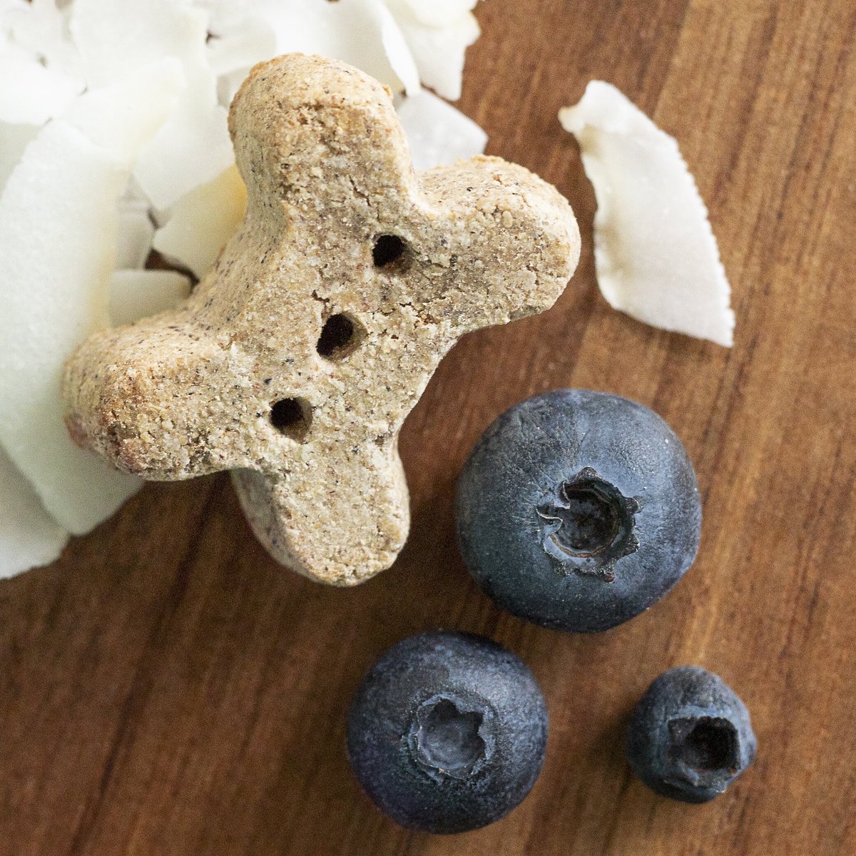 Finley's Barkery Wheat-Free Blueberry and Coconut Crunchy Biscuit Dog Treats