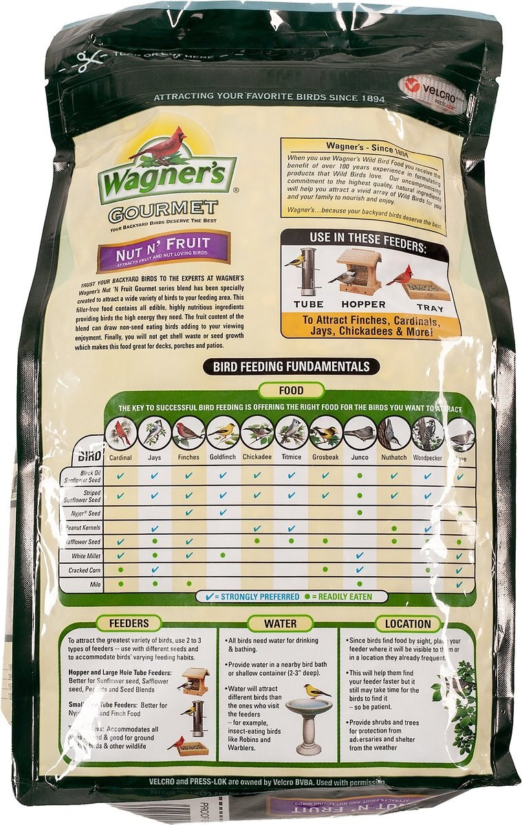 Wagner's Gourmet Nut N' Fruit Wild Bird Food