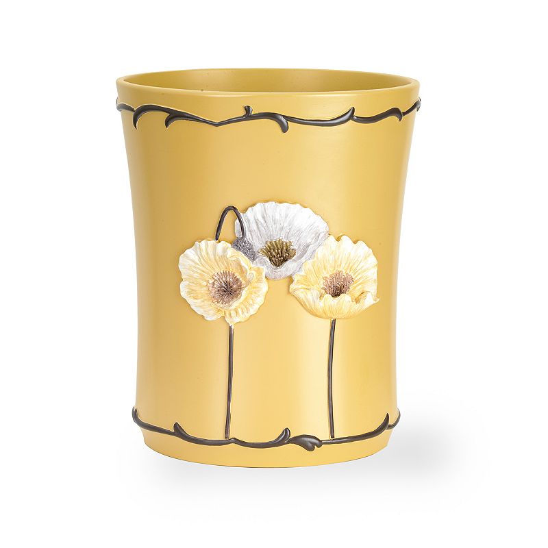 Popular Bath Poppy Fields Wastebasket